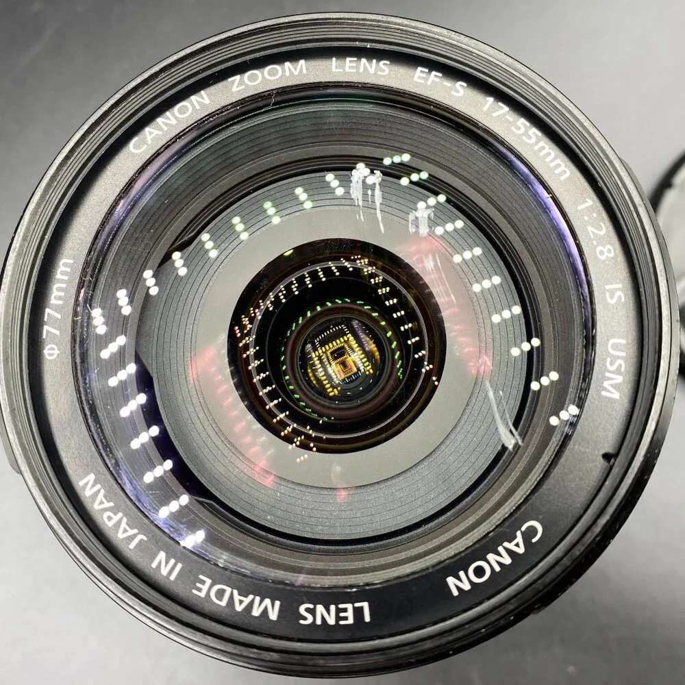 Canon EF-S 17–55mm f/2.8 IS USM Lens | Scratched Front Element